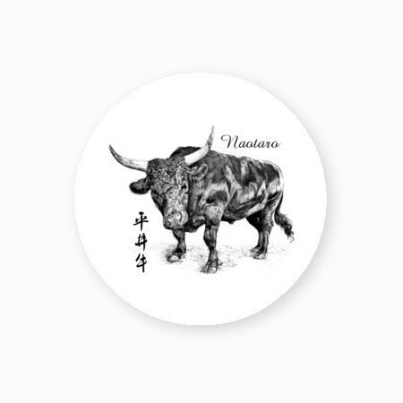 平井牛オリジナルステッカー