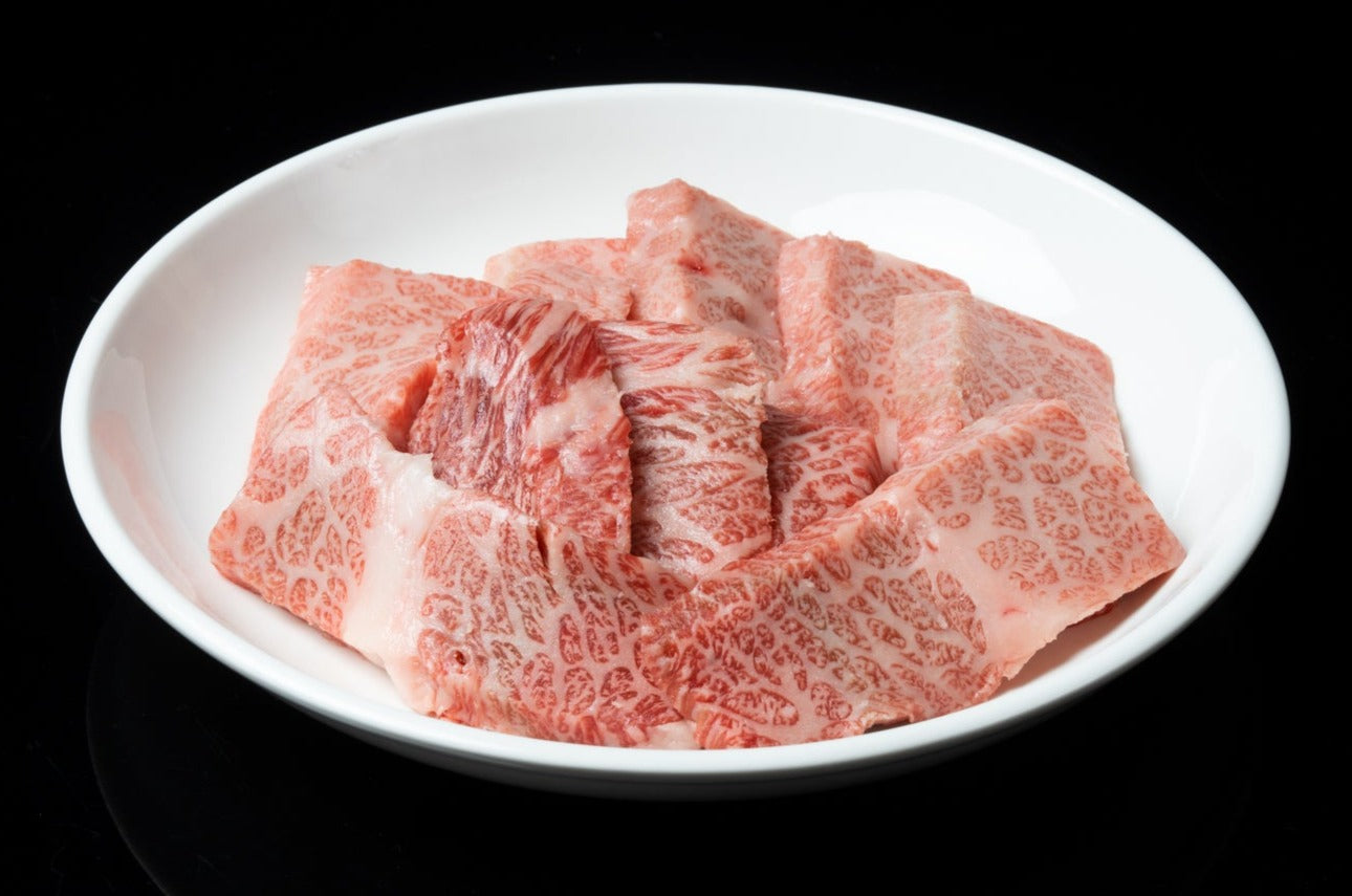 京都黒毛和牛「肉宝 平井牛」霜降り焼肉用 250g(冷凍)